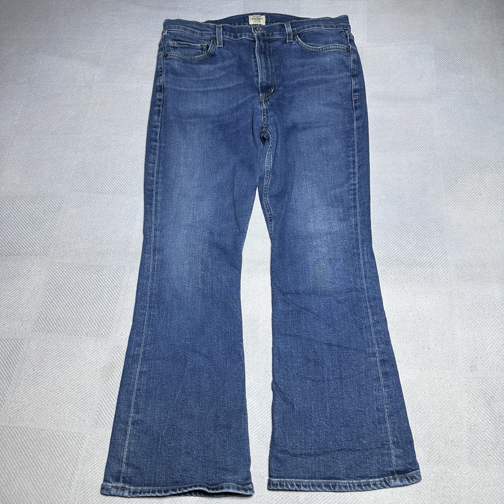 Citizens‎ of Humanity Demy Cropped Flare Jeans Size 30 Stretch Denim High Rise
